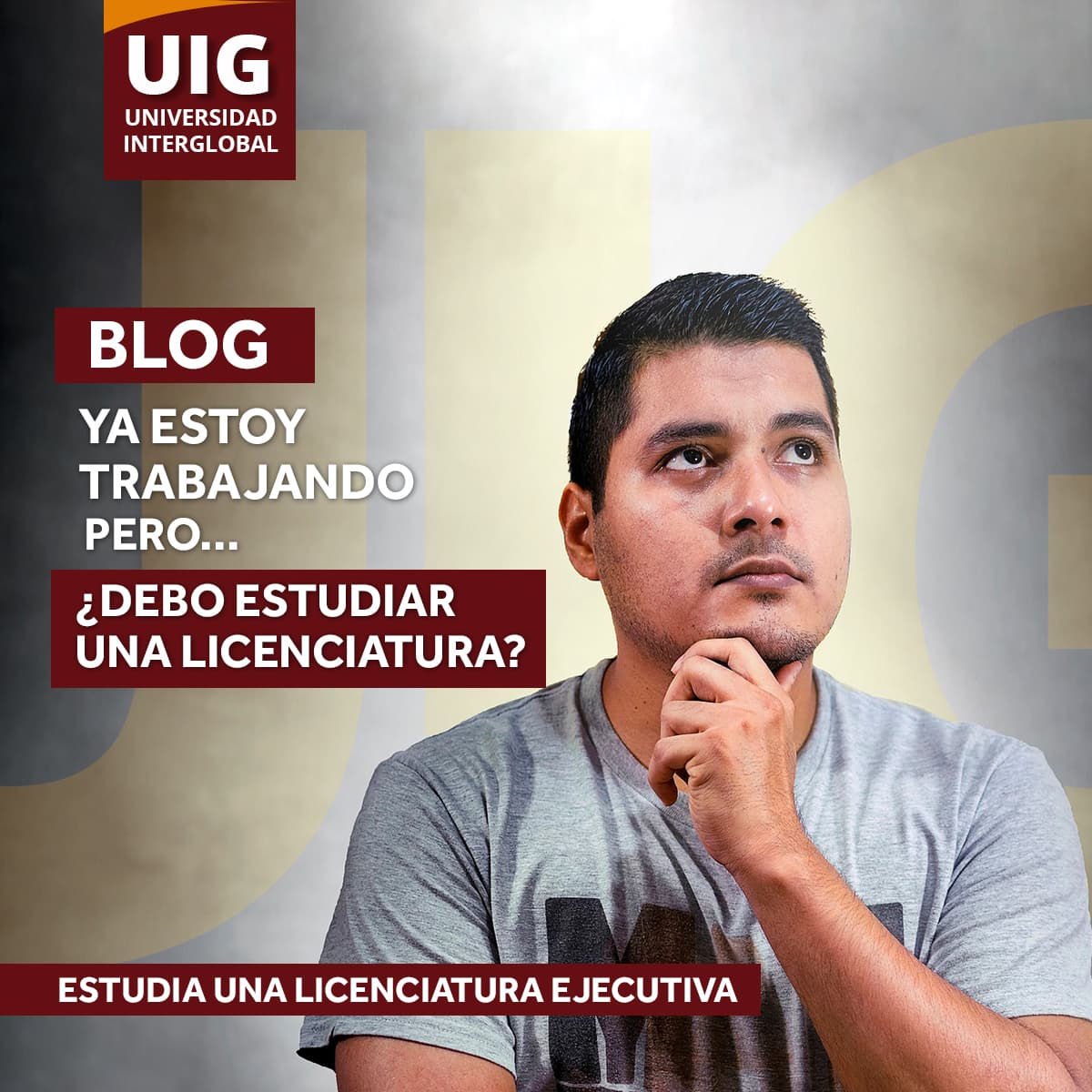 Ya estoy trabajando, pero...¿Debería estudiar una licenciatura?